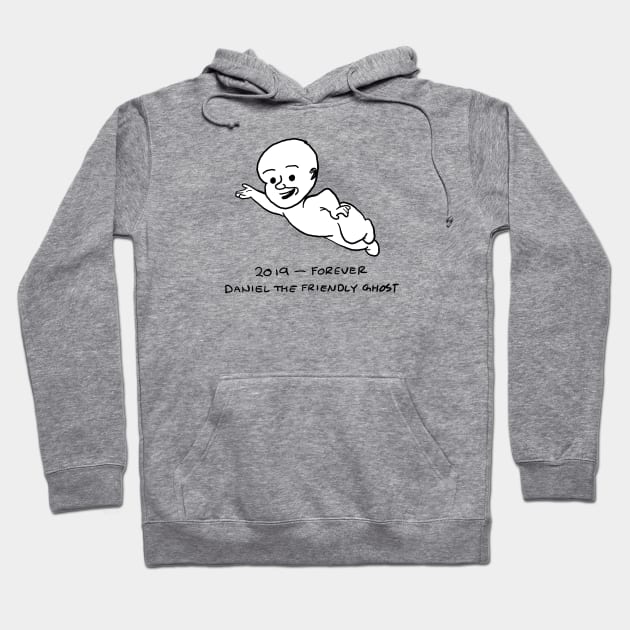 Daniel the Friendly Ghost Hoodie by DavidCentioli